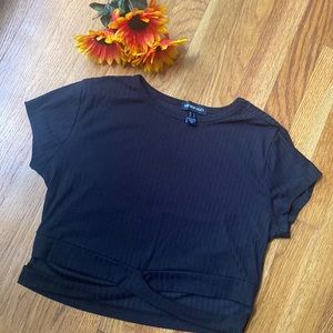 CROP TOP TEE SHIRT